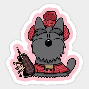 Scottie Dog Scotsman Sticker